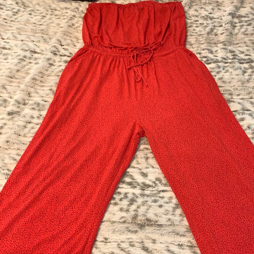 Express strapless romper